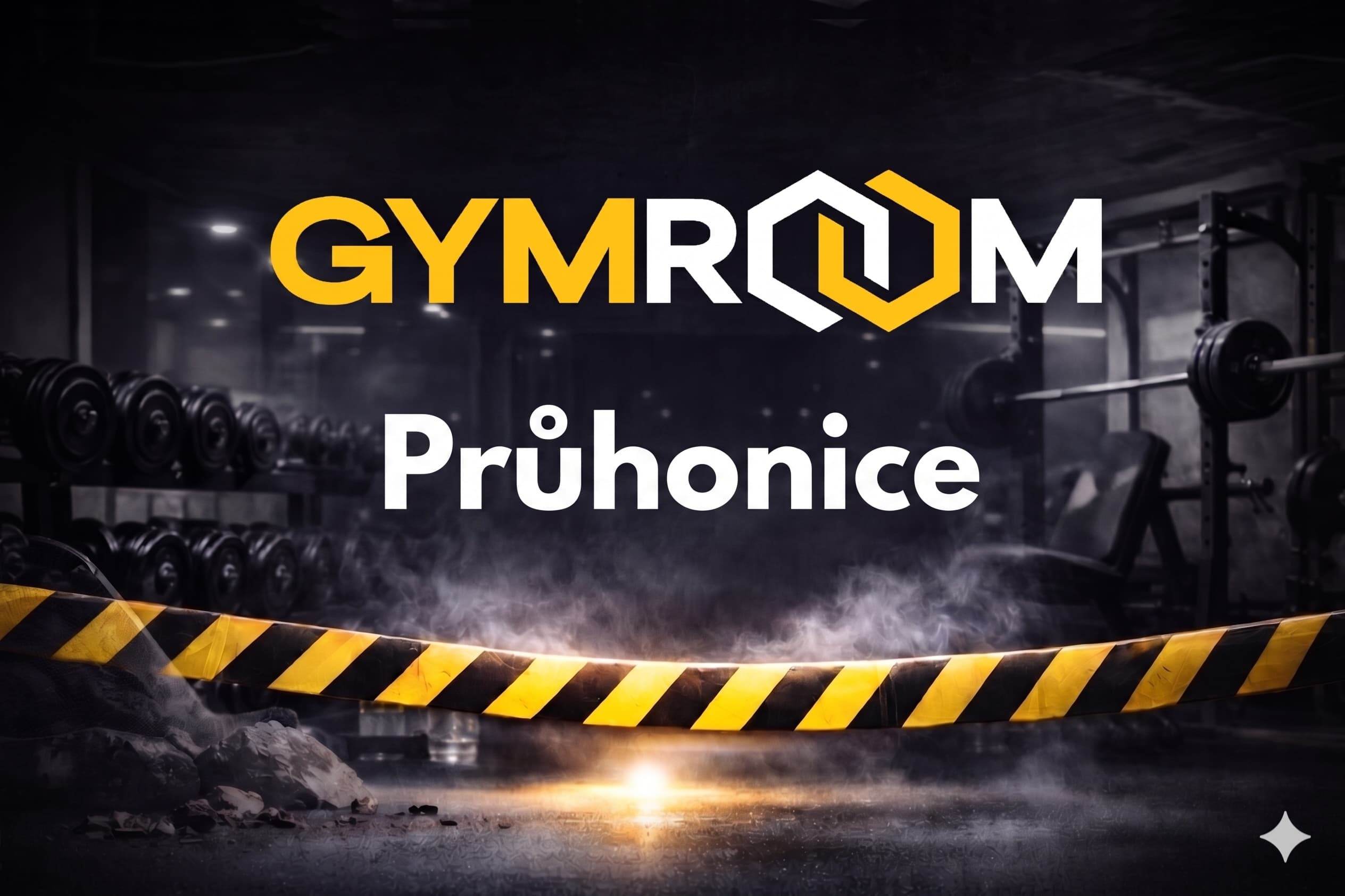 GymRoom Průhonice otvíráme 1.11.2026